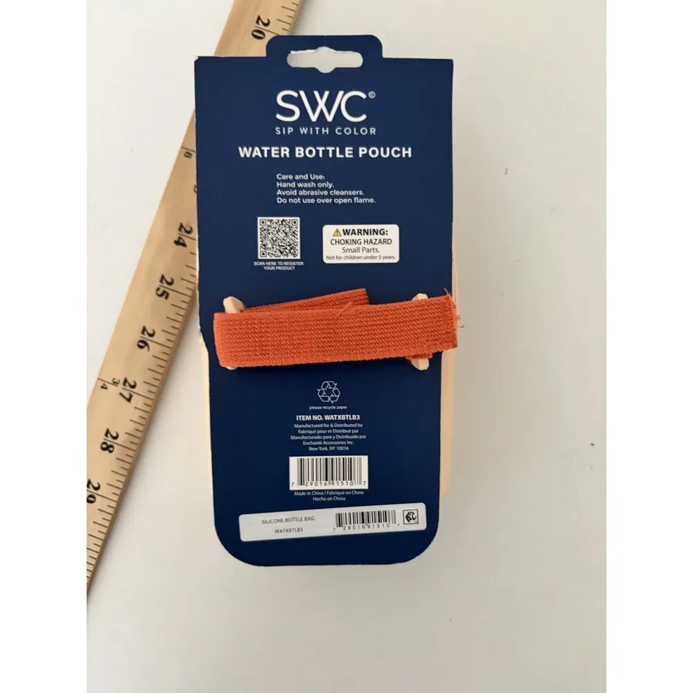 SWC water bottle pouch texas themed